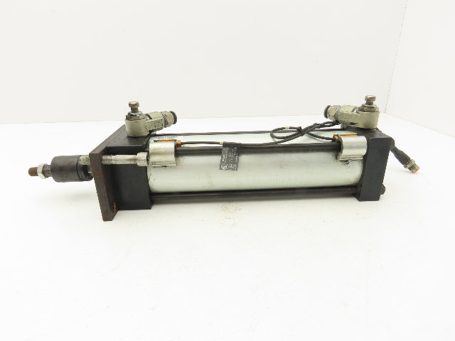 Numatics F1EQM-08A1D-AAA2 Pneumatic Air Cylinder 2.5" Bore x 8" Stroke 5/8" Rod