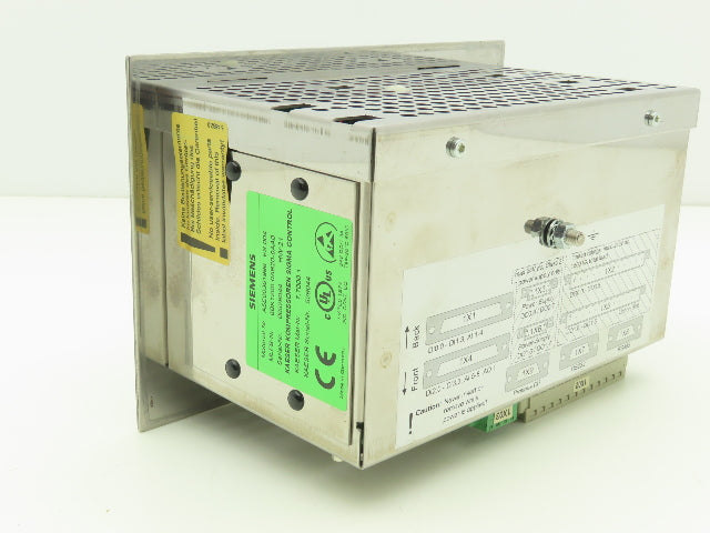 Siemens Kaeser Sigma A5E00361996 Air Compressor Operator Control Panel