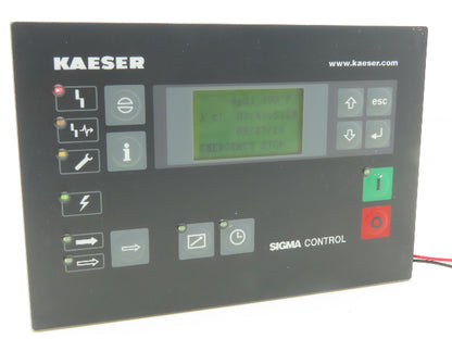 Siemens Kaeser Sigma A5E00361996 Air Compressor Operator Control Panel