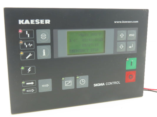 Siemens Kaeser Sigma A5E00361996 Air Compressor Operator Control Panel