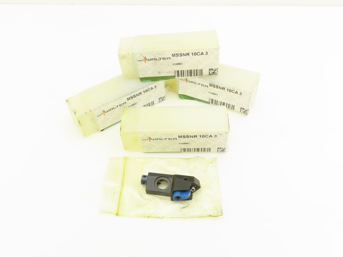 Walter MSSNR 10CA 3 Indexable Turning Insert Cartridge Lot of 4