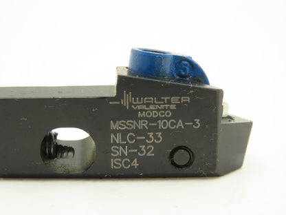 Walter MSSNR 10CA 3 Indexable Turning Insert Cartridge Lot of 4