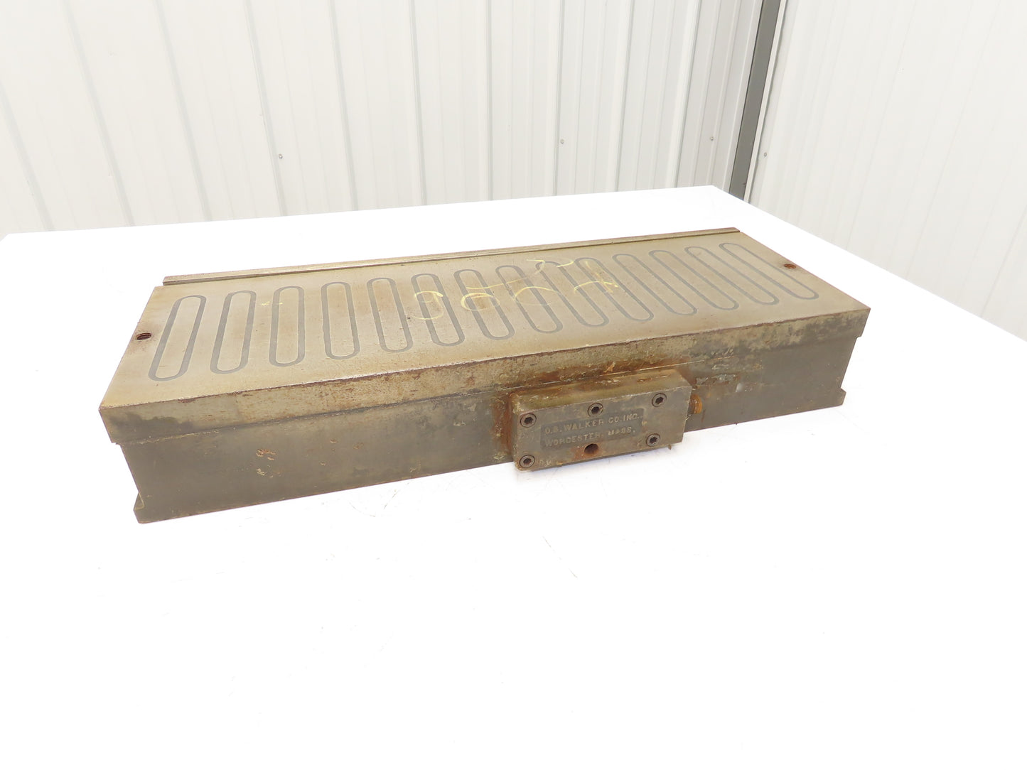 O.S. Walker Electro-Magnetic Chuck 8" x 24" Surface Grinding Plate