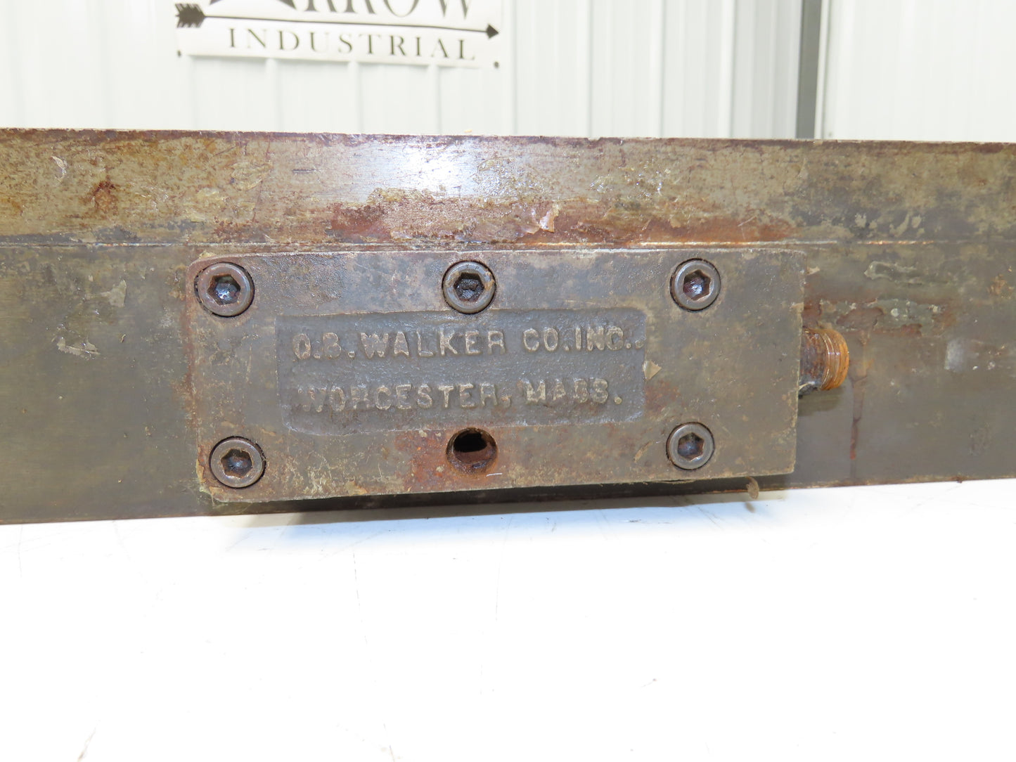 O.S. Walker Electro-Magnetic Chuck 8" x 24" Surface Grinding Plate