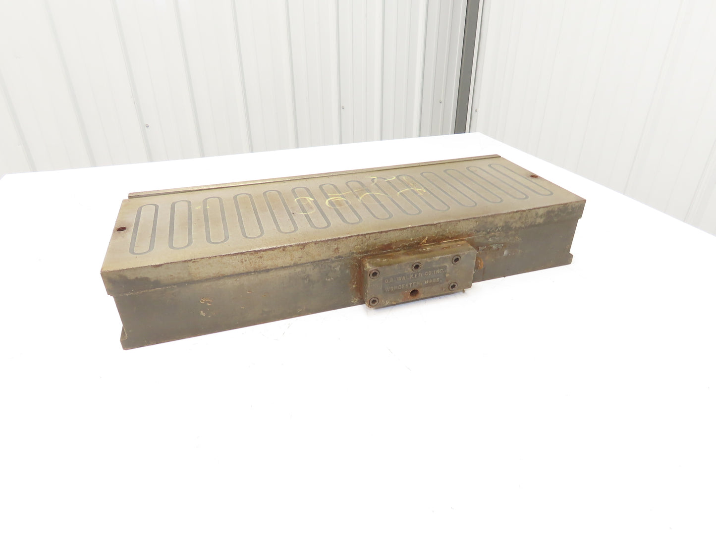 O.S. Walker Electro-Magnetic Chuck 8" x 24" Surface Grinding Plate