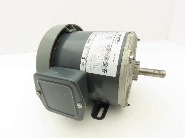 Marathon Electric 5K49FN4136 AC Motor 1/3Hp 1725 RPM 208-230/460V 3PH 60Hz 5/8" Shaft