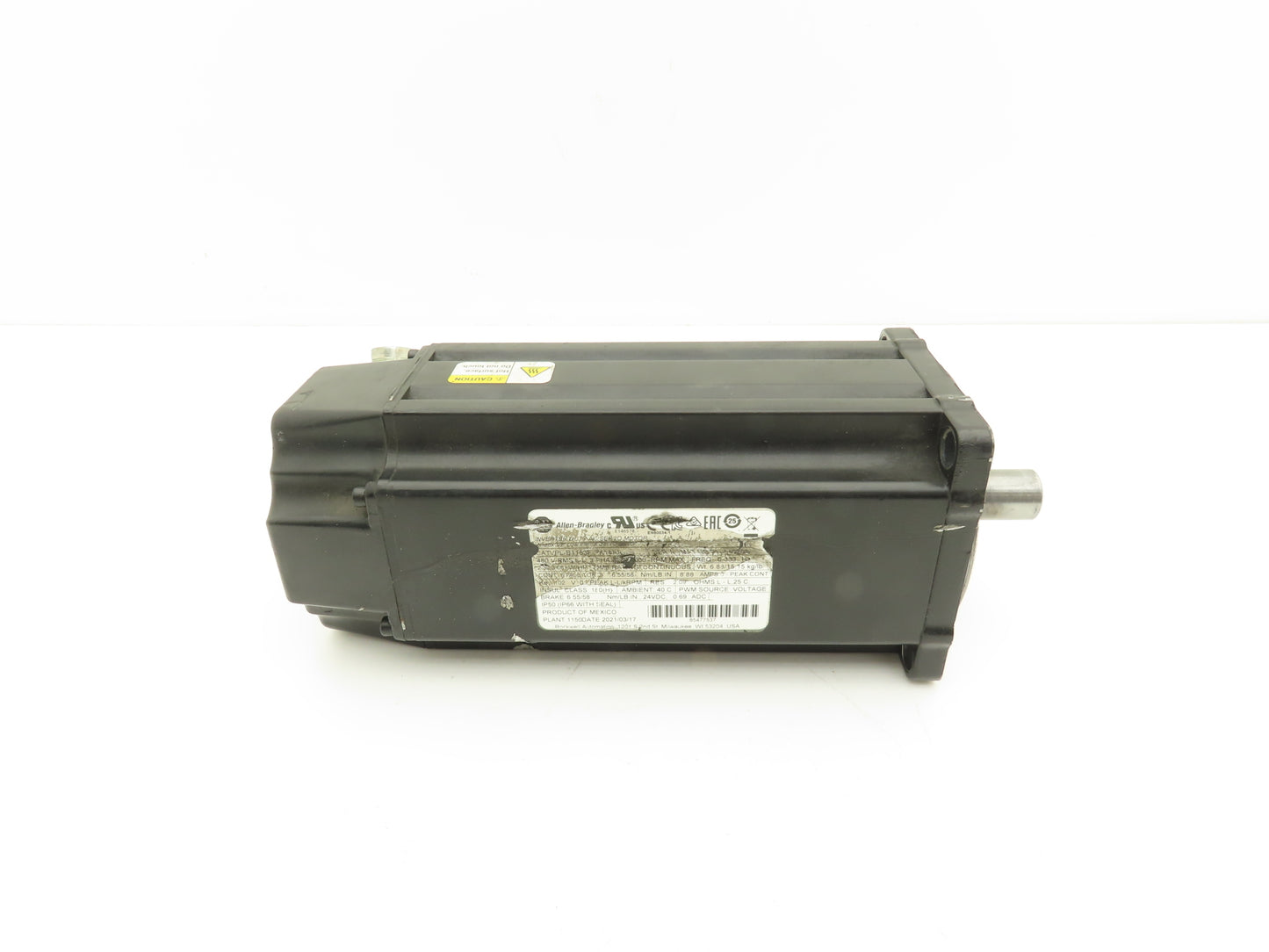 Allen Bradley VPL-B1153F-PK14AA AC Servo Motor 3.08Hp 5000rpm 480VAC 3PH -READ