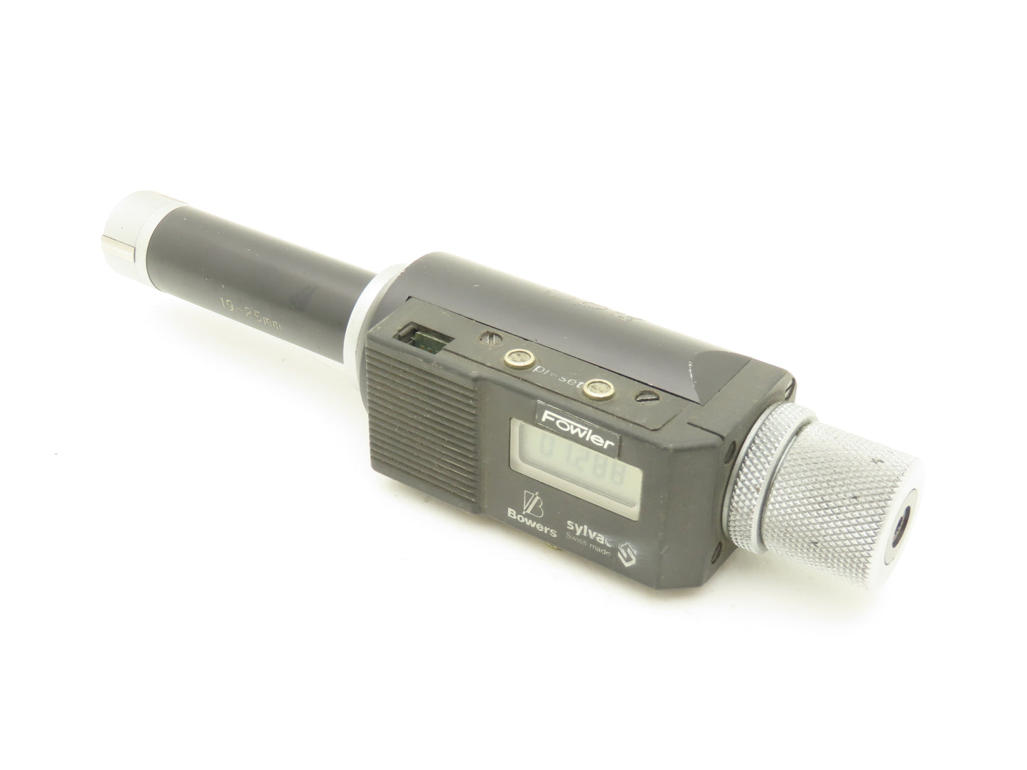 Fowler Sylvac Holemike Digital Indicator Bore Gage 19-25mm Measuring Head