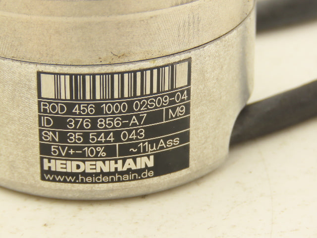 Heidenhain 376856-A7 376856-A7 ROD 456 1000 02S09-04 Rotary Encoder 6mm Shaft