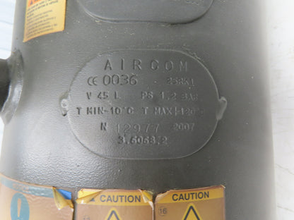 Kaeser Aircom Separator Sump Tank Assembly Off ASV 40 Vacuum Air Compressor