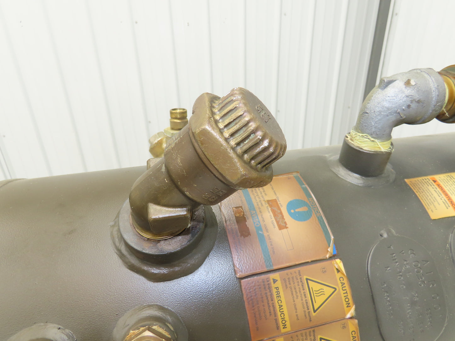 Kaeser Aircom Separator Sump Tank Assembly Off ASV 40 Vacuum Air Compressor