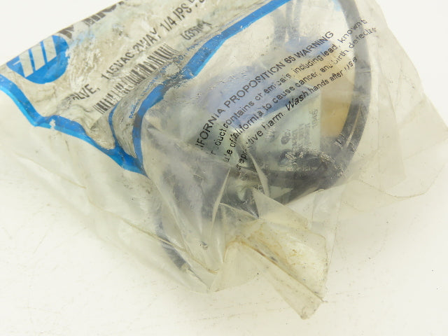 Miller 035601 2 Way Valve Gas Solenoid 1/4" IPS Port  x 1/8" Orifice 115 VAC