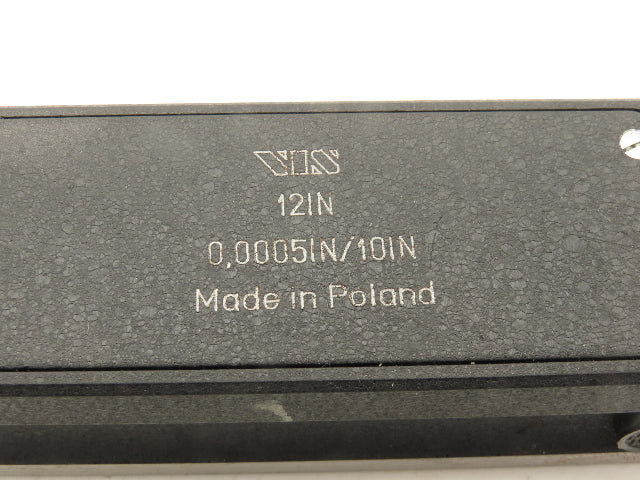 VIS 12" Precision Machinist Surface Level V-Block .0005"/10" Cast Iron