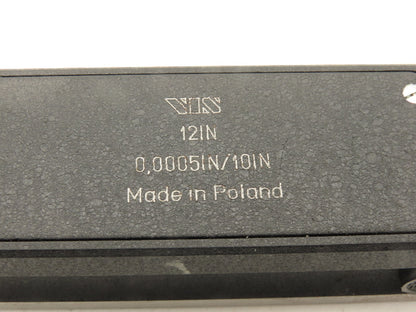 VIS 12" Precision Machinist Surface Level V-Block .0005"/10" Cast Iron