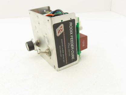 Rodix FC-47 Plus Feeder Cube Vibratory Feed Variable Speed Control 120V 15A