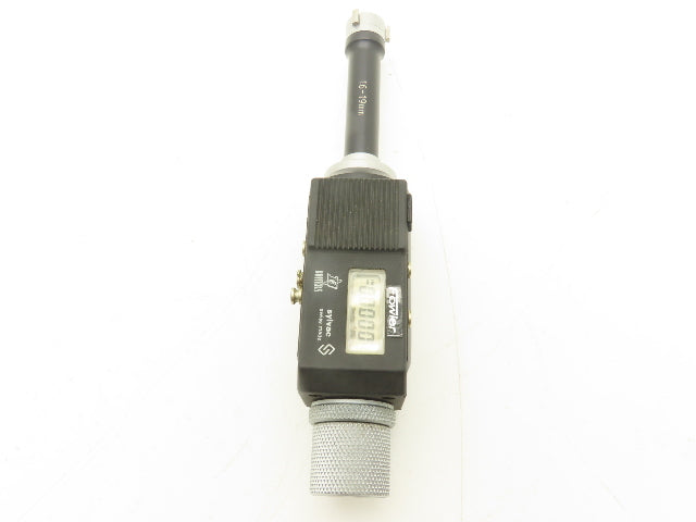 Fowler Sylvac Holemike Digital Micrometer 3pt Bore Gage 16-19mm Range .623-.748"