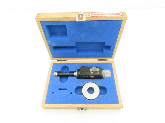 Fowler Sylvac Holemike Digital Micrometer 3pt Bore Gage 16-19mm Range .623-.748"