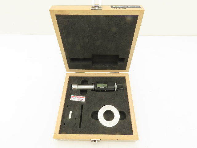 Fowler MKII BSU1 Holemike Digital Micrometer 3pt Bore Gage 1"-1-3/8" Head