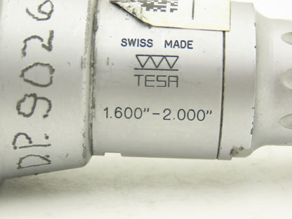 Tesa iMicro Intrimik 3-Point Bore Gage Internal Micrometer 1.600"-2.000" Range