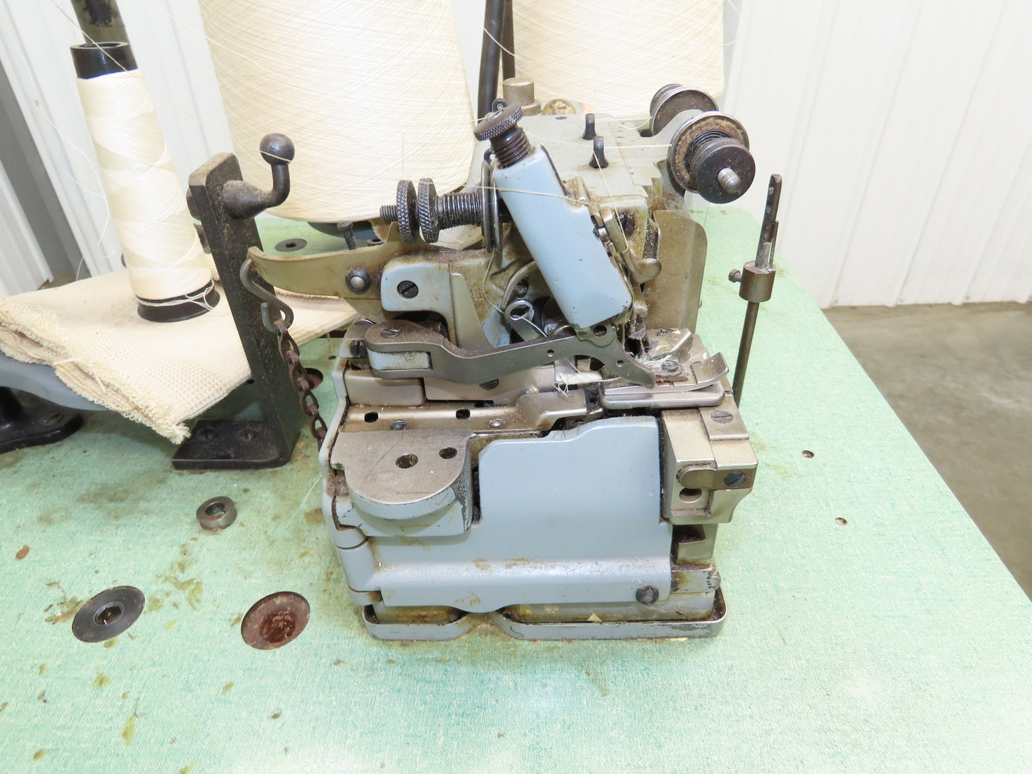 Merrow M-4DW-60 Industrial Sewing Machine High Speed Serger Overlock 220VAC 3Ph