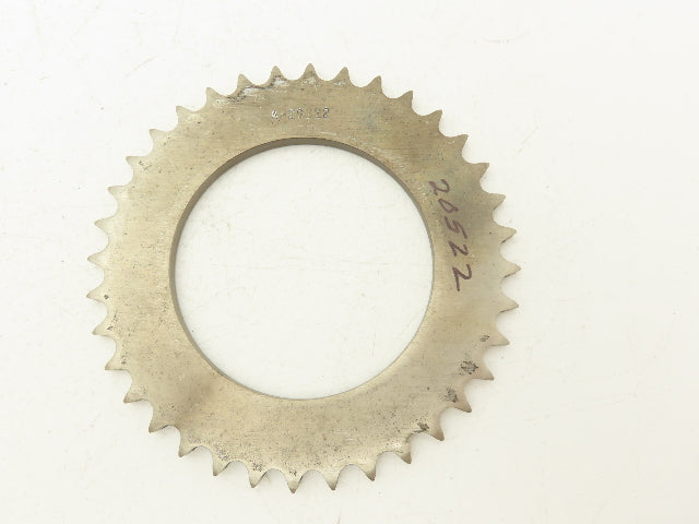 20522 A-29322 Sprocket Plated 1/2" Pitch #40 Chain 36 Tooth 3-5/8" Bore 6"OD