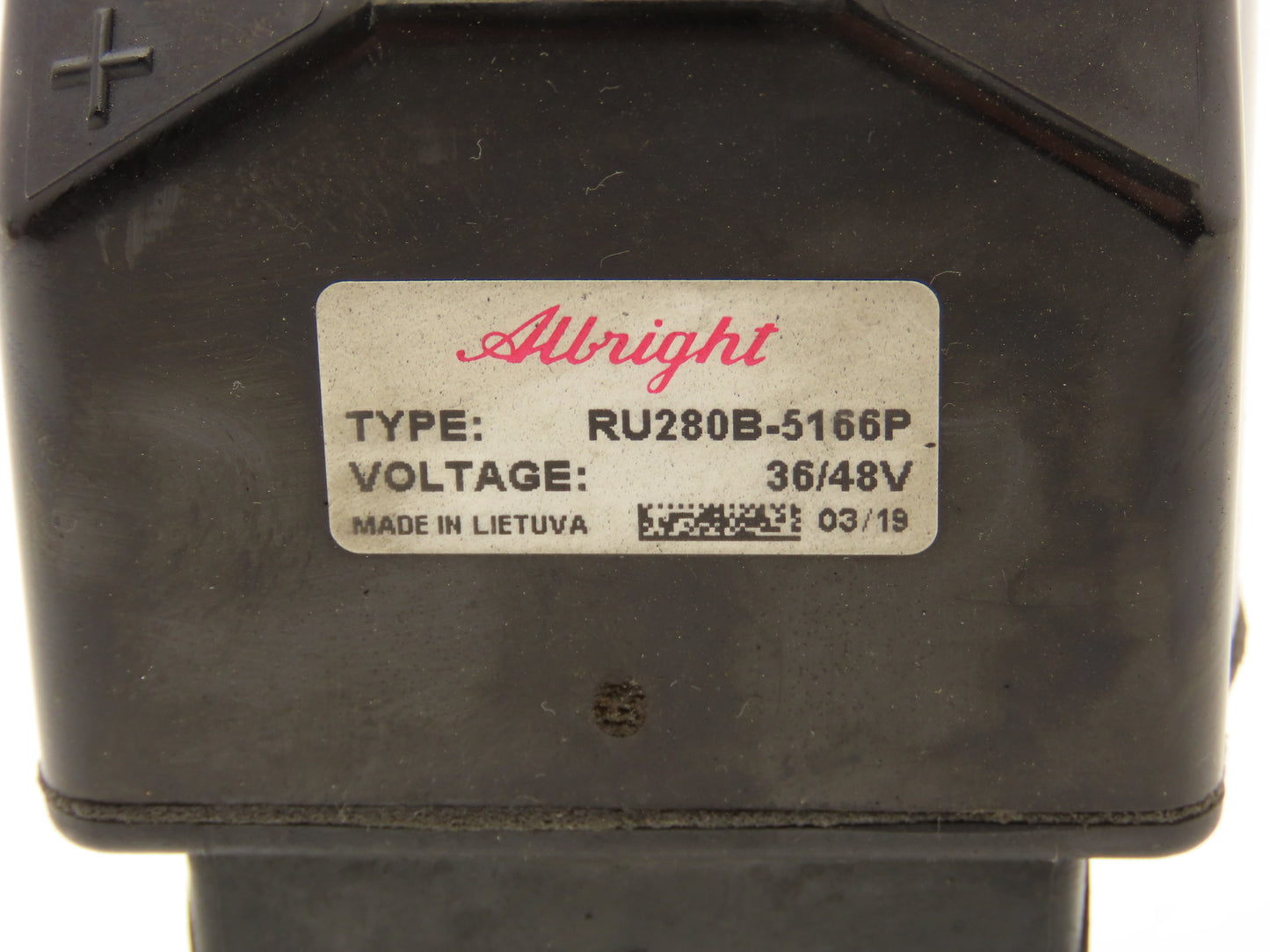 Yale RU280B-5166P Forklift Curtis Albright DC Motor Contactor Off ERP035VTN