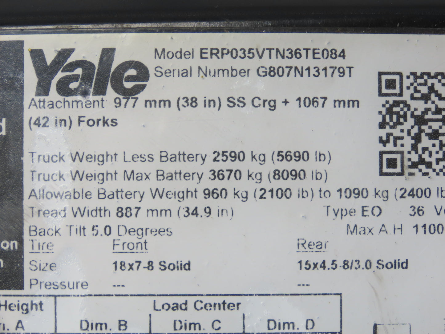 Yale RU280B-5166P Forklift Curtis Albright DC Motor Contactor Off ERP035VTN