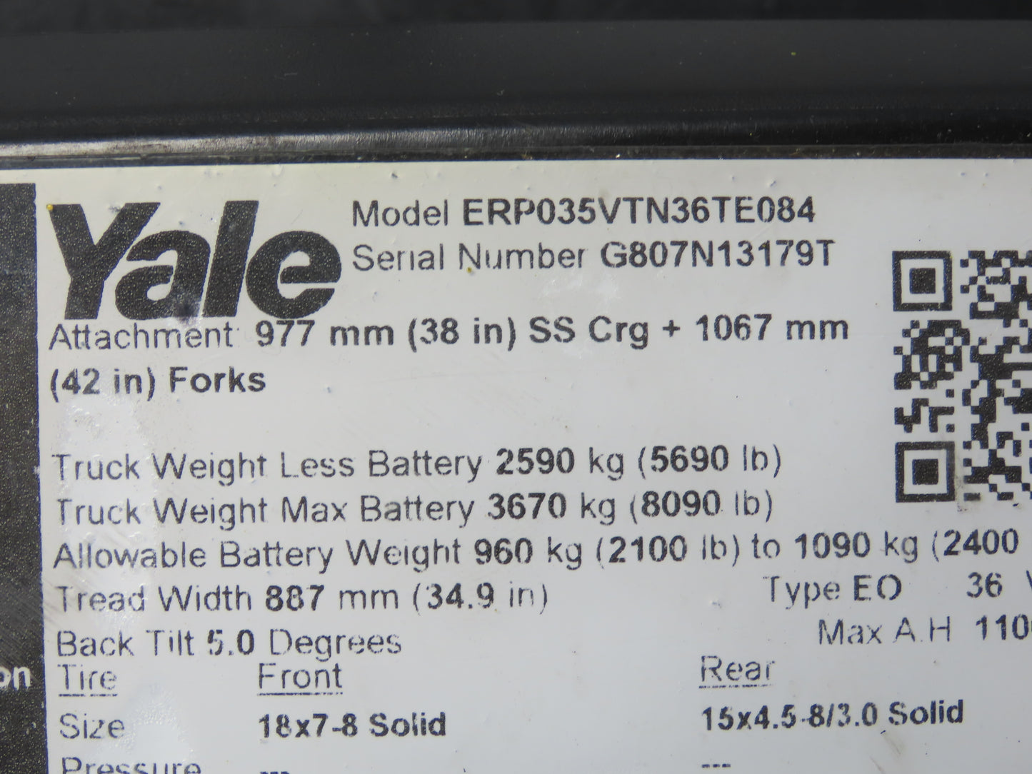Sevcon 622/11119 Power Converter 36/88VDC To 12VDC Off Yale ERP035VTN36TE084