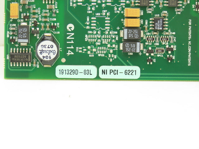 National Instruments PCI-6221 16 AI, 2 AO, 24 DIO PCI Multifunction I/O Device