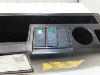 Yale ERP035VTN36TE084 Forklift Dash Plastic Shroud Cover With Cupholder