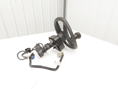 Yale 8808585 Forklift Steering Wheel & Bracket Assembly Off ERP035VTN36TE084