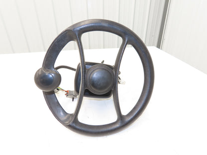 Yale 8808585 Forklift Steering Wheel & Bracket Assembly Off ERP035VTN36TE084