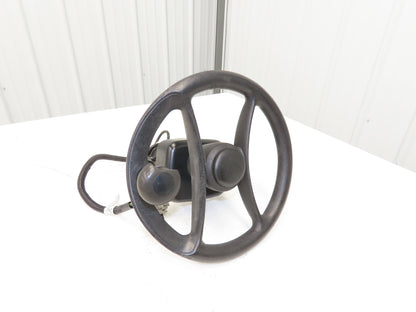 Yale 8808585 Forklift Steering Wheel & Bracket Assembly Off ERP035VTN36TE084
