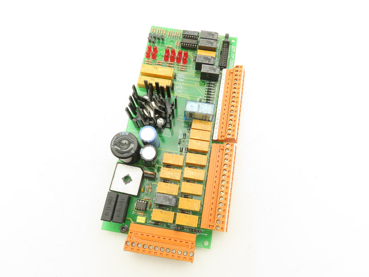Tecnomagnete 111501 Relay Interface Module Printed Circuit Board Revision B