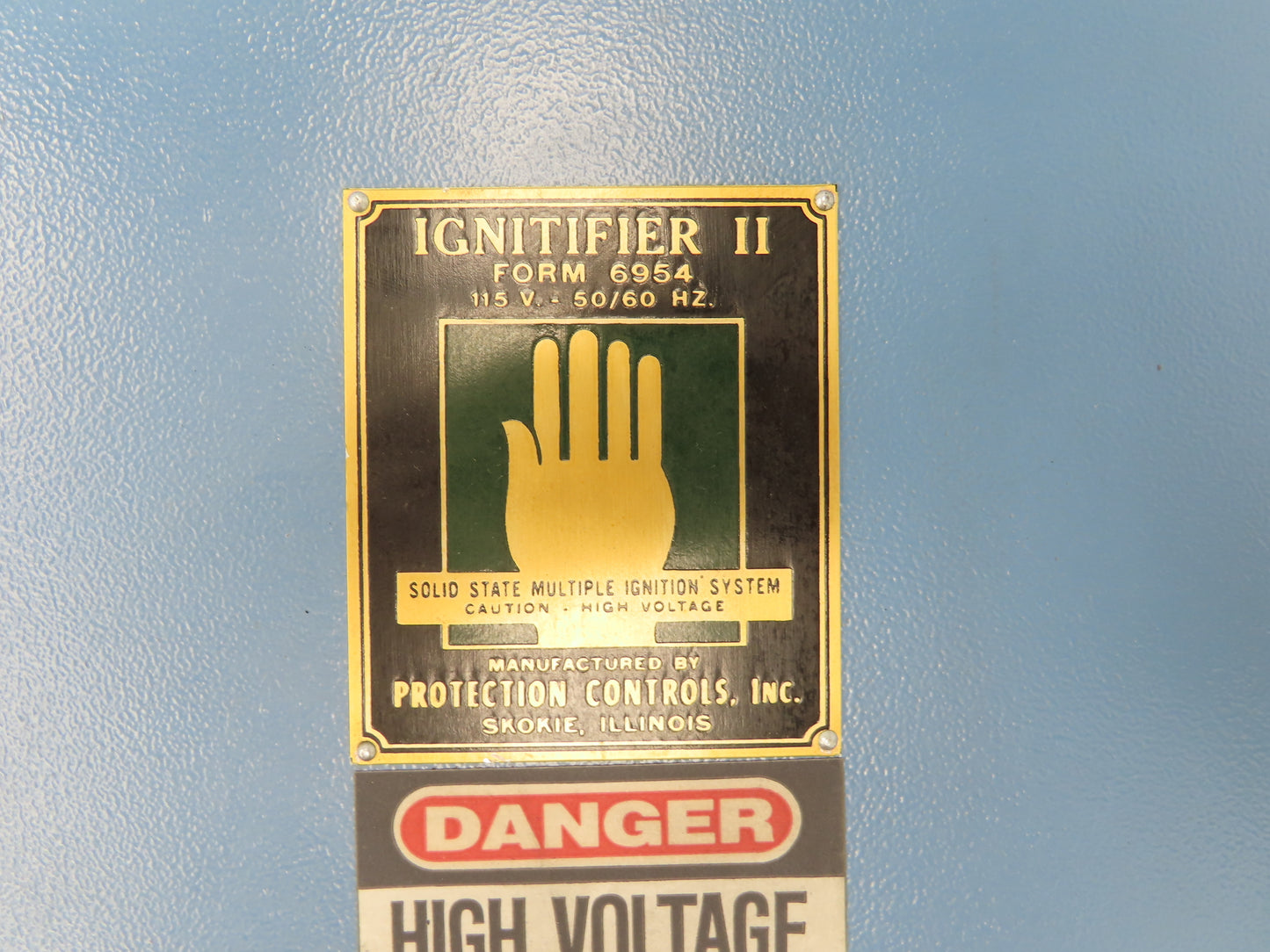 Protection Controls Ignitifier II Solid State Multiple Ignition System 115VAC