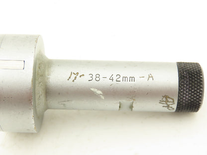 Fowler Bowers XT 3-Point Bore Gage Measuring Head 38-42mm Range Flat Anvil