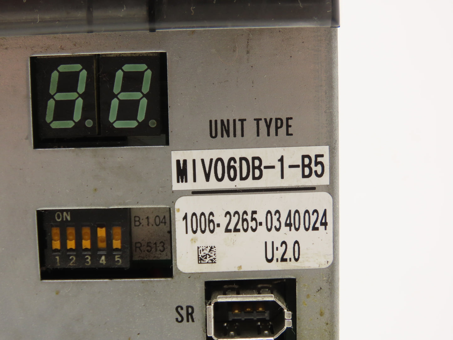 Okuma MIV06DB-1-B5 AC Servo Drive Module U:2.0 No Cover