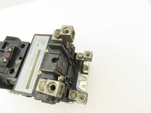 Allen Bradley 500L-EOD92 Lighting Contactor 2-Pole 200A 120V Coil Ser A 600V Max