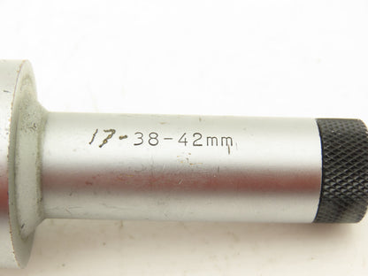 Fowler Bowers XT 3-Point Bore Gage Measuring Head 38-42mm Range Tipped Anvil