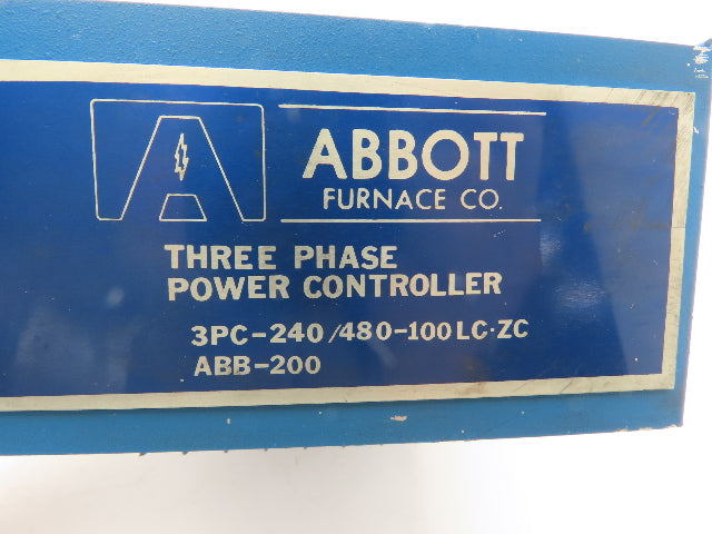 Abbott ABB-200 Three Phase Power Controller Board Only With Control Only