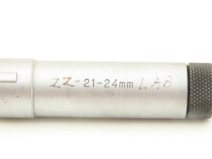 Fowler Bowers XT 3-Point Bore Gage Measuring Head 21-24mm Range Flat Anvil
