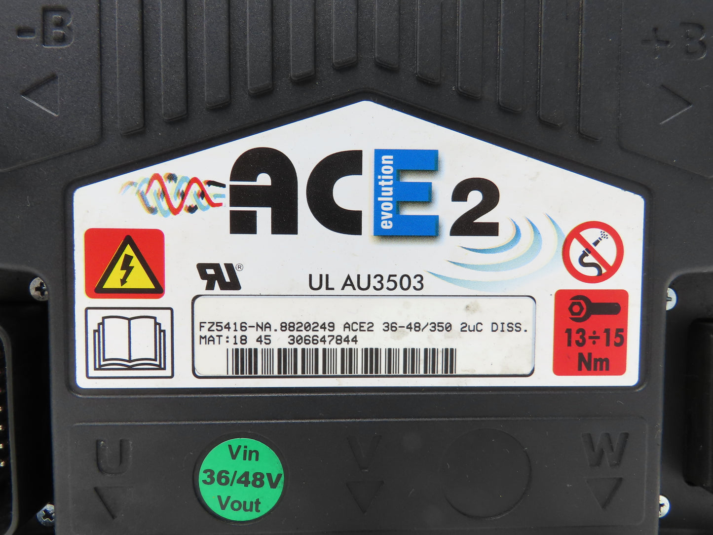 Ace 8820249 Evolution 2 Forklift Motor Controller Module 48VDC ERP035VTN36TE084