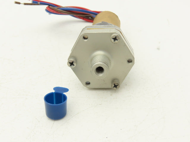ITT Neo-Dyn 115P1C3-1827 Pressure Switch 5A 125/250V 1/4"x 1/2"NPT Tamper Proof