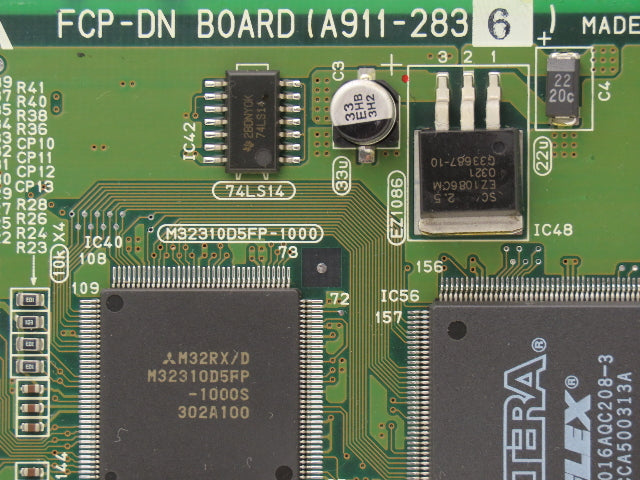 Okuma E4809-770-140-C 1911-2836 FCP-DN PLC Circuit Board Slot Card Module V 1.3