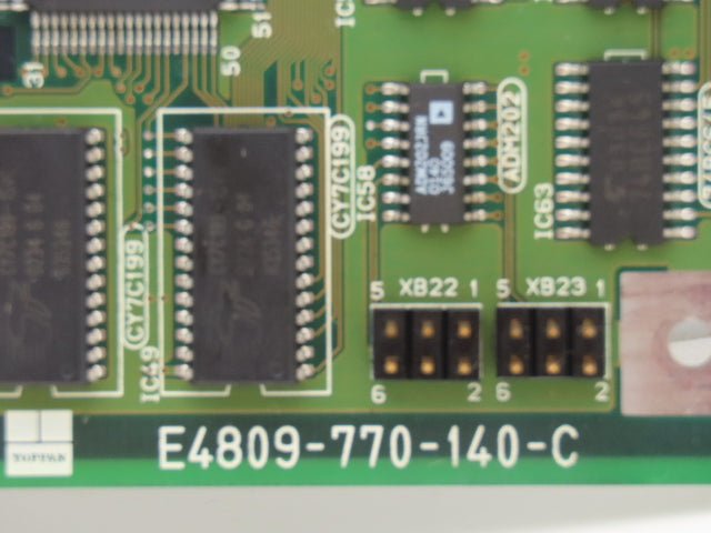 Okuma E4809-770-140-C 1911-2836 FCP-DN PLC Circuit Board Slot Card Module V 1.3