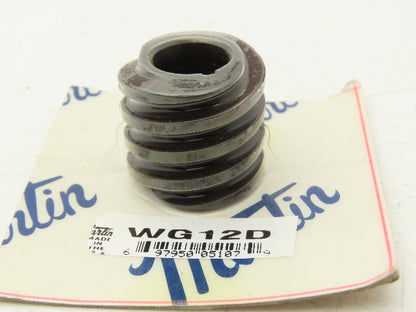 Martin WG 12D Worm Gear 5/8" Bore RH 12"Pitch 1.125 Face Width Speed Ratio 6