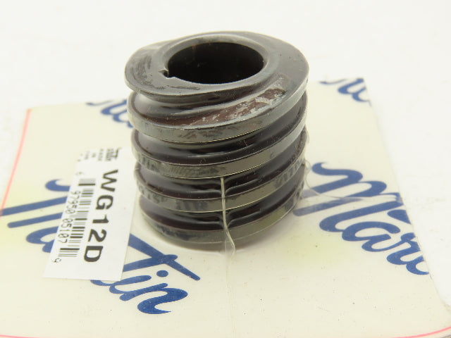 Martin WG 12D Worm Gear 5/8" Bore RH 12"Pitch 1.125 Face Width Speed Ratio 6