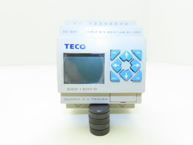 Teco SG2-12HT-D Programmable Logic Relay Controller PLC Input Output 24VDC