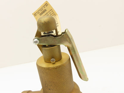 Kunkle Valve 6283HG01-KM Pressure Relief Valve Size 1-1/2" Male Set 37 PSI Brass