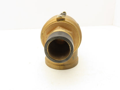Kunkle Valve 6283HG01-KM Pressure Relief Valve Size 1-1/2" Male Set 37 PSI Brass
